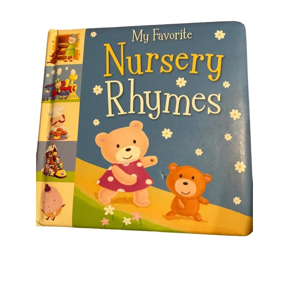 Toddler Board Book Lot Daddy Hugs Colors Nursery Rhymes Animal Playbook - Picture 5 of 13